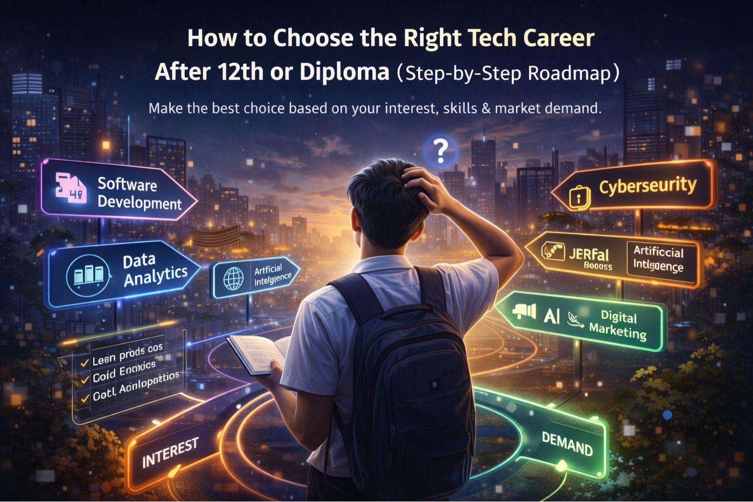 How to Choose the Right Tech Career After 12th or Diploma